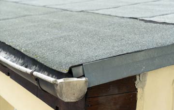 repair or replace Slad flat roofing?